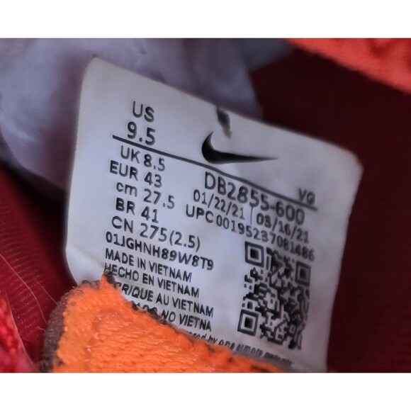 Nike Mercurial Superfly 8 Cleat Shoes Mens Size 9.5 Club CR7 MG DB2855-600 - Picture 8 of 11